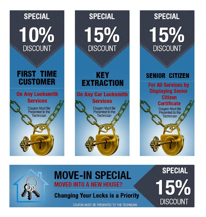 Hollis Locksmith Service Hollis, NY 718-971-9692 - coupon1-set-four